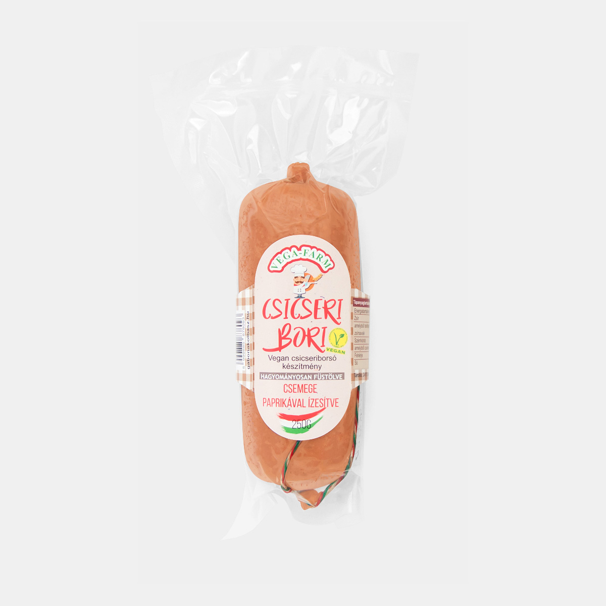 Chickpea Salami • with paprika • 250 g