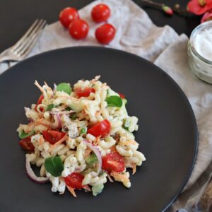 Spring pasta salad