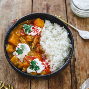 Pumpkin curry