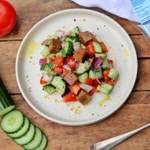 Fresh Mediterranean salad