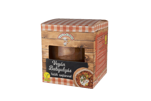 Vegán Babgulyás füstölt szejtánnal • 350 g