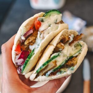 Vegán Gyros Pitában